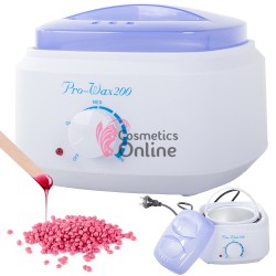 Incalzitor de ceara traditionala, unica sau parafina, capacitate 400 ml,  Pro Wax 200, alb, 100 W